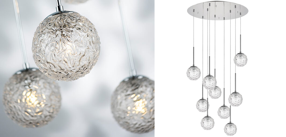 Люстра Soranzo Glass Balls 9 Люстра Soranzo Glass Balls 9 - Loft-Concept в Волгограде