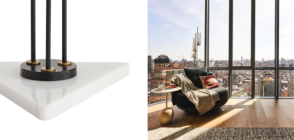Торшер Arteriors STEFAN FLOOR TORCHIERE Торшер Arteriors STEFAN FLOOR TORCHIERE - Loft-Concept в Волгограде