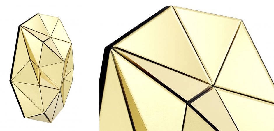 Зеркало Eichholtz Mirror Topanga Gold Зеркало Eichholtz Mirror Topanga Gold - Loft-Concept в Волгограде