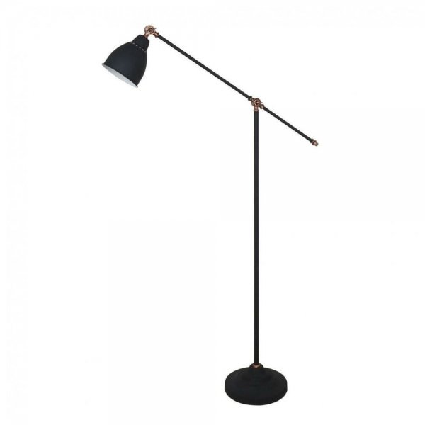 Торшер Holder Floor Lamp Black Черный Торшер Holder Floor Lamp Black Черный в Волгограде | Loft Concept