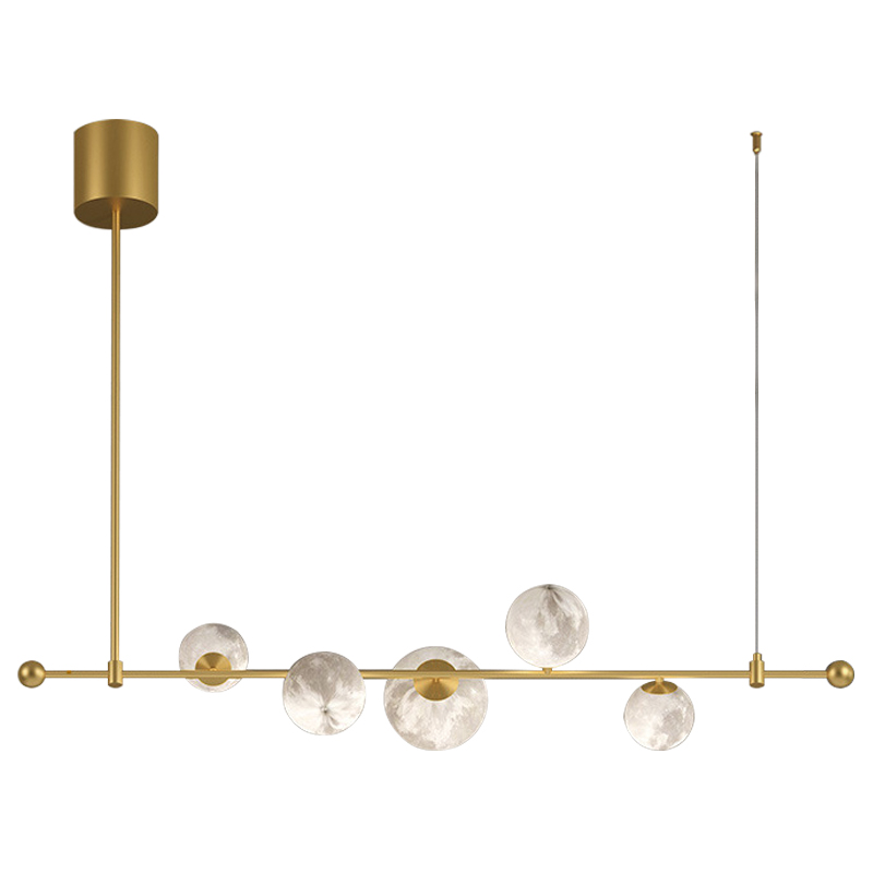 Светильник Tech Lighting Modern Rail Geometric Linear Suspension 5 Gold Белый Золотой Светильник Tech Lighting Modern Rail Geometric Linear Suspension 5 Gold Белый Золотой в Волгограде | Loft Concept
