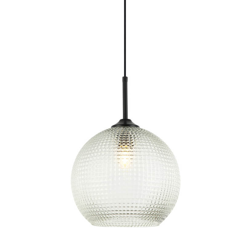 Подвесной светильник Crystal Galaxy Ball transparent glass Черный Прозрачное Стекло Подвесной светильник Crystal Galaxy Ball transparent glass Черный Прозрачное Стекло в Волгограде | Loft Concept