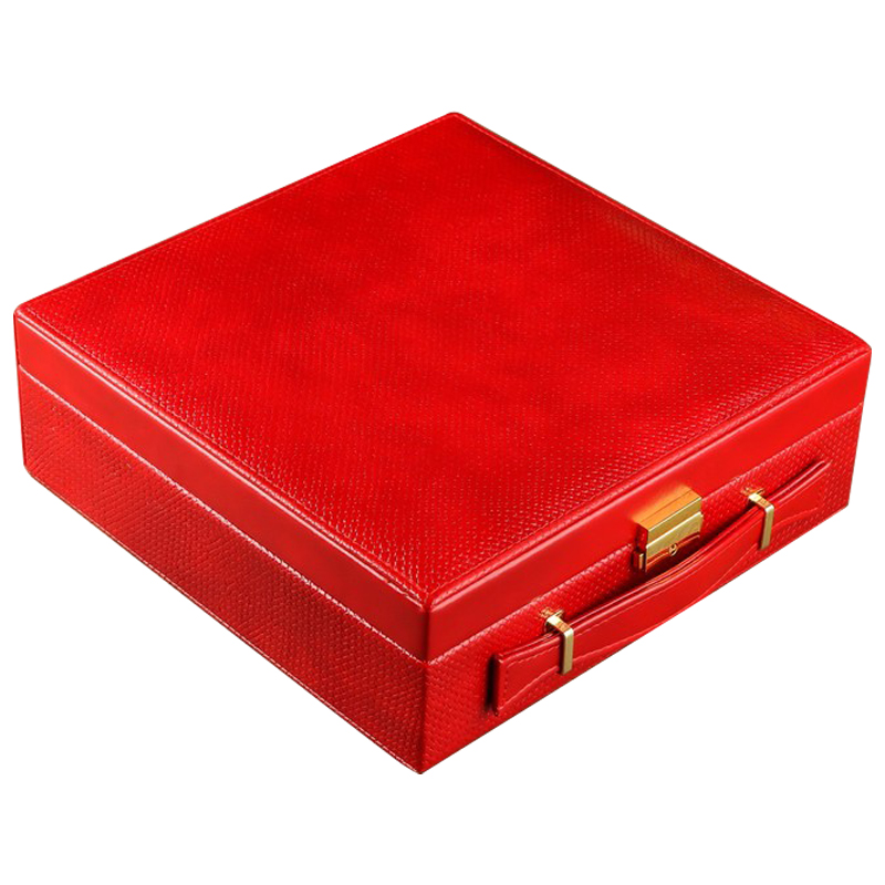 Шкатулка Rowan Jewerly Organizer Box red Красный Шкатулка Rowan Jewerly Organizer Box red Красный в Волгограде | Loft Concept