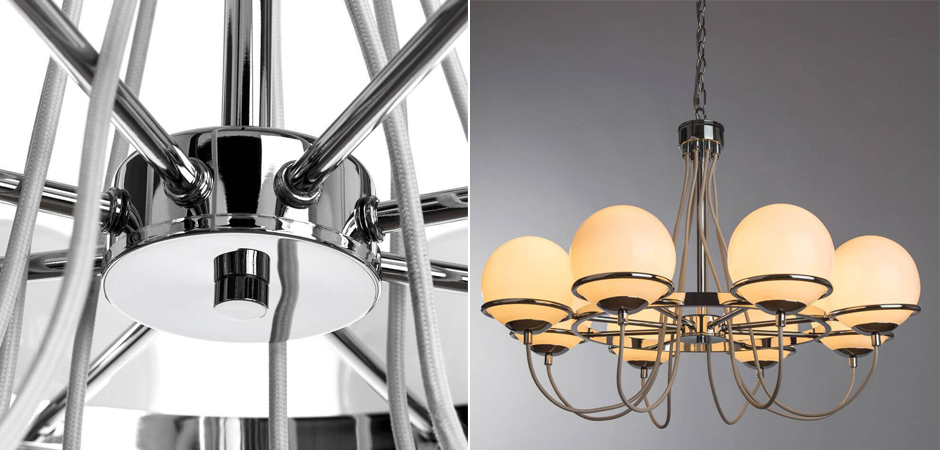 Люстра Melissa Chandelier Chromium Люстра Melissa Chandelier Chromium - Loft-Concept в Волгограде