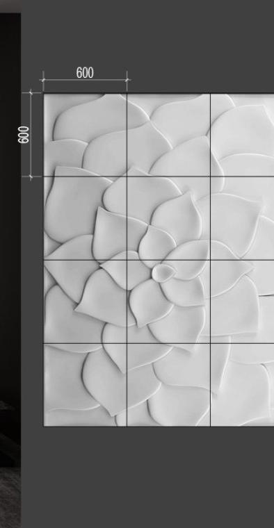 Барельеф FLORA в Волгограде