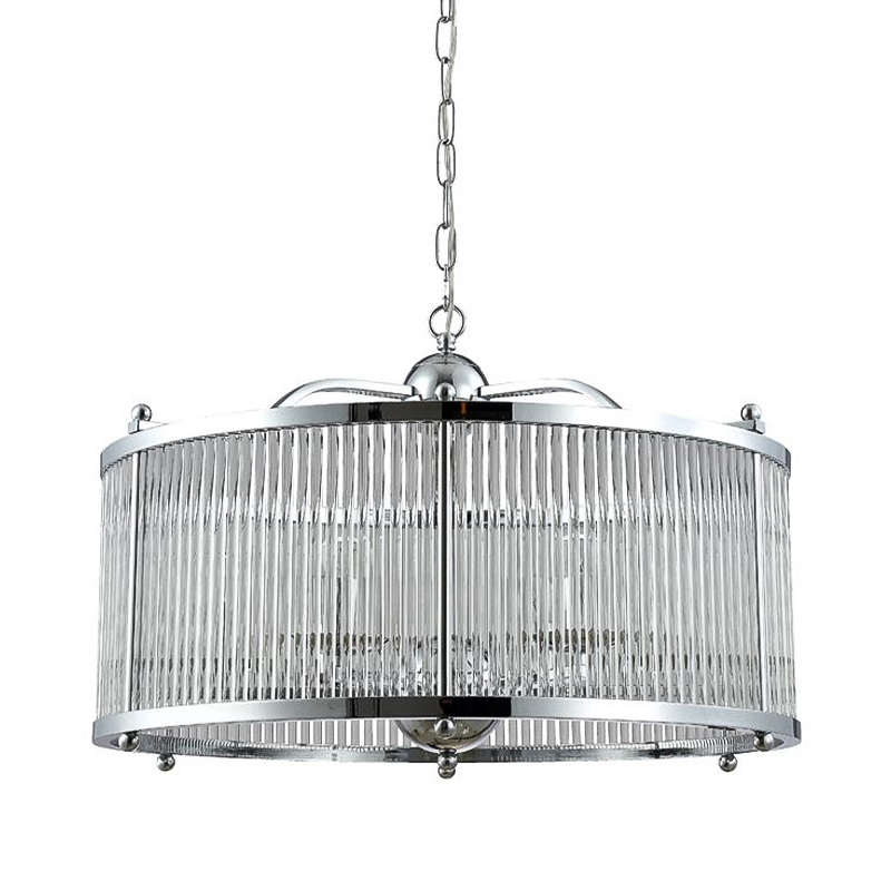 Люстра Gorden Chrome Chandelier Прозрачное Стекло Хром Люстра Gorden Chrome Chandelier Прозрачное Стекло Хром в Волгограде | Loft Concept