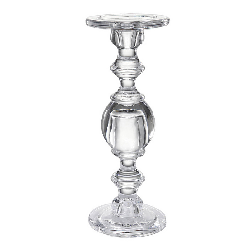Подсвечник Glass Candlestick I Прозрачное Стекло Подсвечник Glass Candlestick I Прозрачное Стекло в Волгограде | Loft Concept