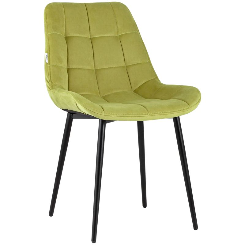 Стул NANCY Chair Зеленый лайм Лайм Черный Стул NANCY Chair Зеленый лайм Лайм Черный в Волгограде | Loft Concept