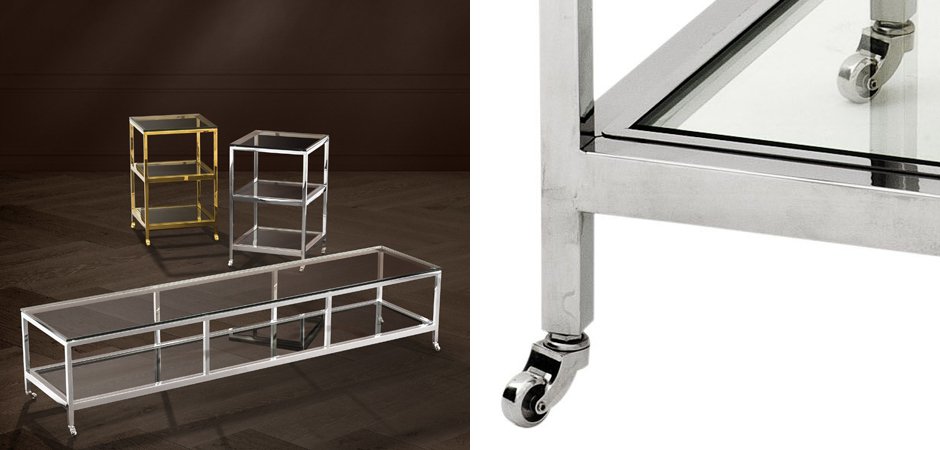 Приставной стол Eichholtz Side Table Hutton Приставной стол Eichholtz Side Table Hutton - Loft-Concept в Волгограде
