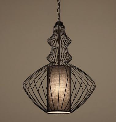 Подвесной светильник Wire Dream Pendant 2 Черный Белый Подвесной светильник Wire Dream Pendant 2 Черный Белый в Волгограде | Loft Concept