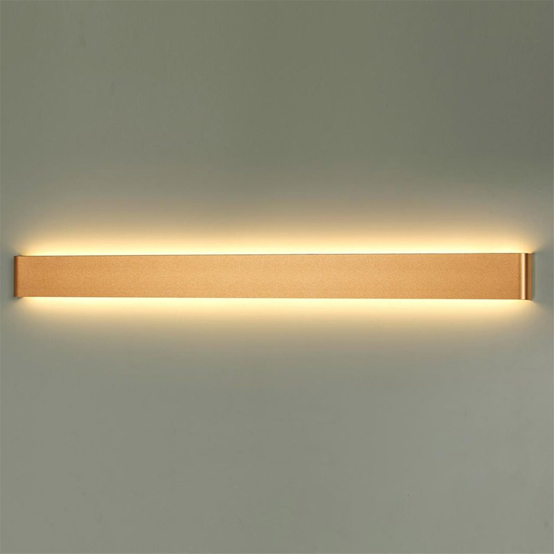 Бра Obverse Gold Long Wall lamp матовое золото Бра Obverse Gold Long Wall lamp матовое золото в Волгограде | Loft Concept