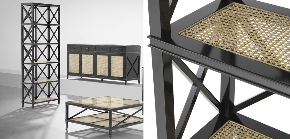 Стеллаж Eichholtz Cabinet Bahamas - Loft-Concept в Волгограде