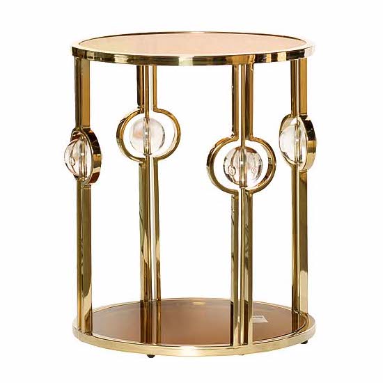 Стол Glass Balls Table Глянцевое золото Янтарь (Amber) Стол Glass Balls Table Глянцевое золото Янтарь (Amber) в Волгограде | Loft Concept