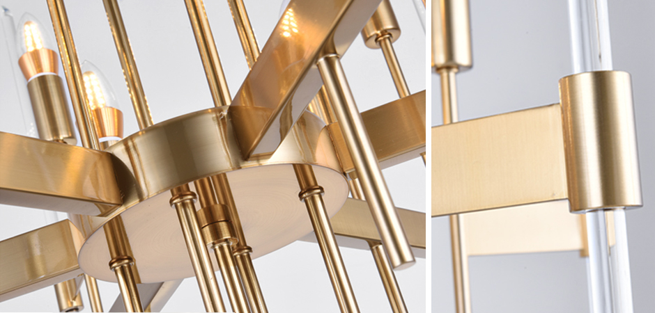 Bari Light Chandelier Aged Brass Bari Light Chandelier Aged Brass - Loft-Concept в Волгограде