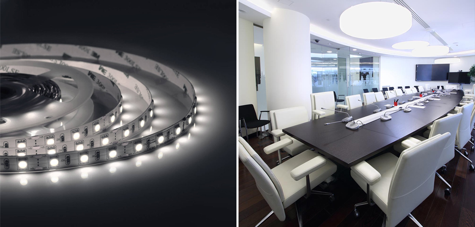 Светодиодная лента 14,4W/m 60Led/m 5050SMD холодный белый Светодиодная лента 14,4W/m 60Led/m 5050SMD холодный белый - Loft-Concept в Волгограде