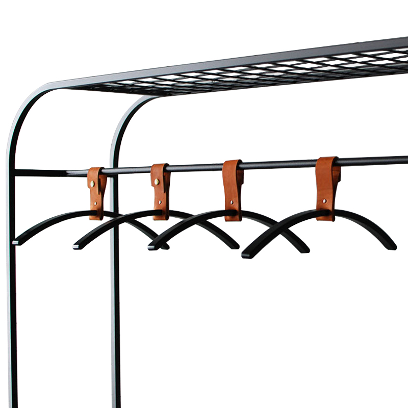 Плечики для одежды Amos Black Clothes Hanger Черный Коричневый Плечики для одежды Amos Black Clothes Hanger Черный Коричневый в Волгограде | Loft Concept