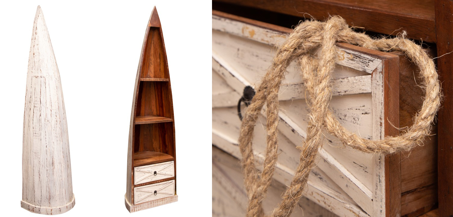 Стеллаж Old Boat White - фото