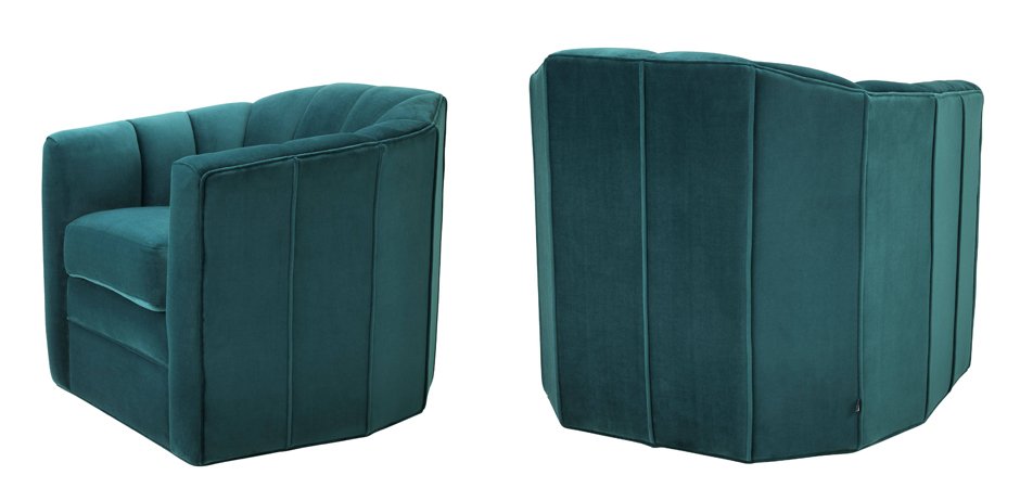Кресло Eichholtz Chair Delancey Sea Green Кресло Eichholtz Chair Delancey Sea Green - Loft-Concept в Волгограде