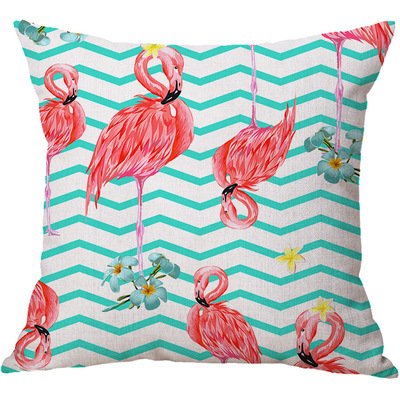 Декоративная подушка Flamingo #8 Мульти Декоративная подушка Flamingo #8 Мульти в Волгограде | Loft Concept