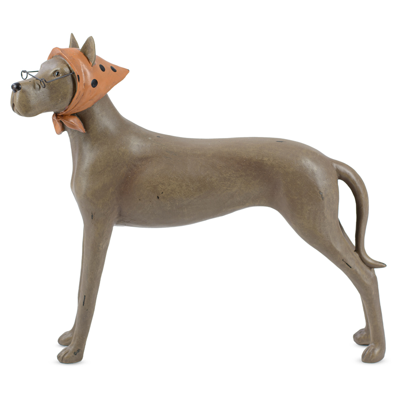 Статуэтка Clever Dog Коричневый Оранжевый Статуэтка Clever Dog Коричневый Оранжевый в Волгограде | Loft Concept