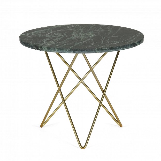 Приставной стол Triangles Side Table Золотой Зеленый Приставной стол Triangles Side Table Золотой Зеленый в Волгограде | Loft Concept