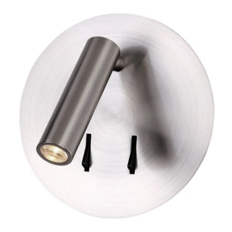 Настенный спот Nickel Circle Spot Wall Lamp Никель Настенный спот Nickel Circle Spot Wall Lamp Никель в Волгограде | Loft Concept