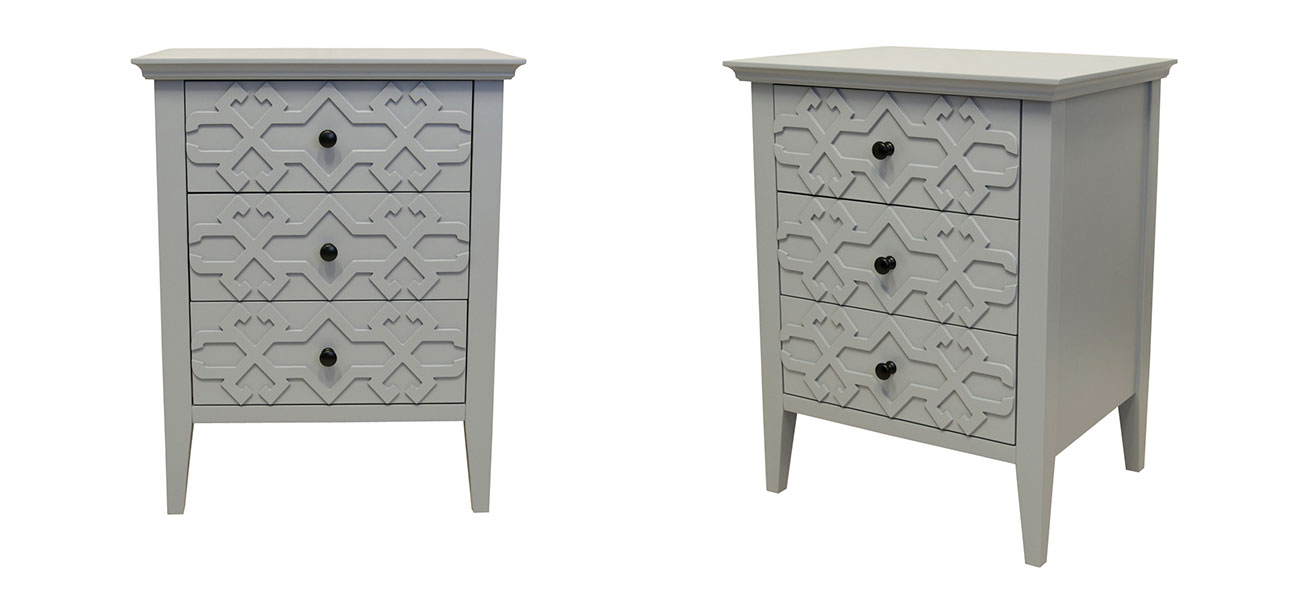 Тумба цвет серый Country Style - фото