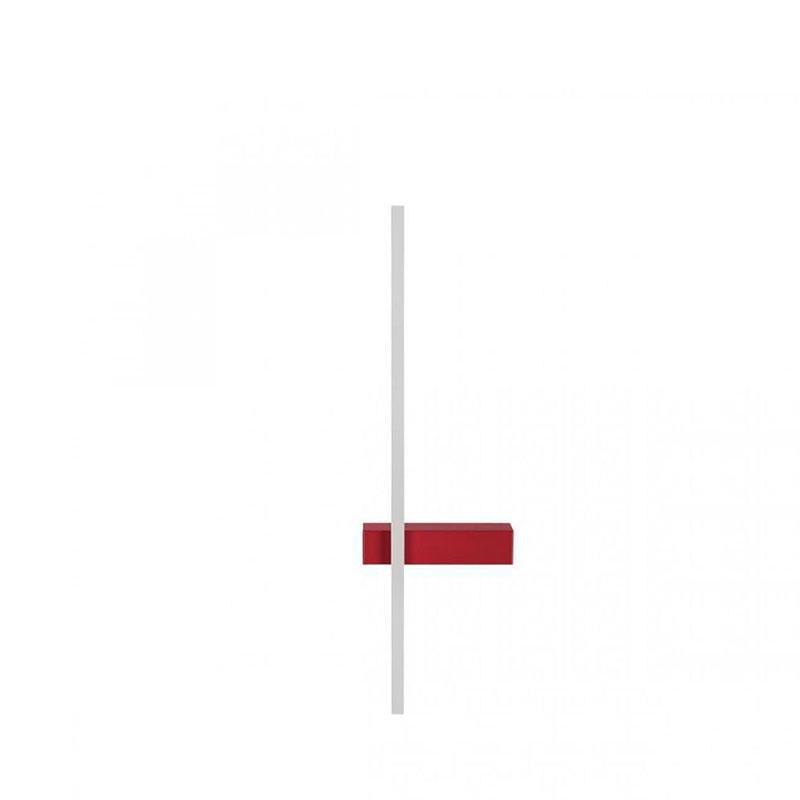 Бра светодиодное Trumpet Tube Red 60 см Белый Красный в Волгограде | Loft Concept 