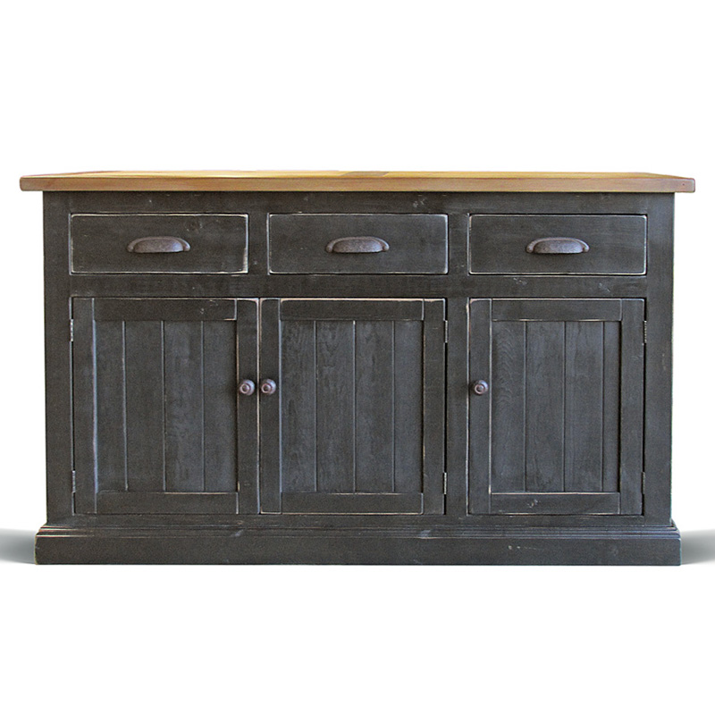 Комод в стиле прованс Brigida Provence HARMONIE Weathered Charcoal Черный Черный Комод в стиле прованс Brigida Provence HARMONIE Weathered Charcoal Черный Черный в Волгограде | Loft Concept