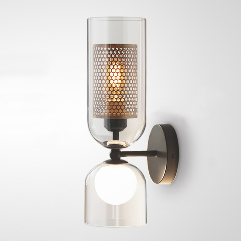 Бра Perforation Vico Lamp Прозрачный Черный Бронза Бра Perforation Vico Lamp Прозрачный Черный Бронза в Волгограде | Loft Concept
