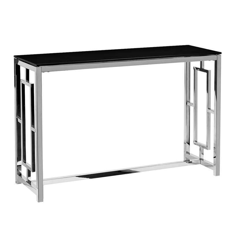 Консоль Console Black Glass Черный Хром Консоль Console Black Glass Черный Хром в Волгограде | Loft Concept