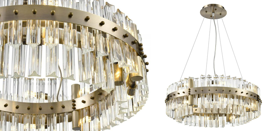 Люстра Glass Angular Tubes Люстра Glass Angular Tubes - Loft-Concept в Волгограде