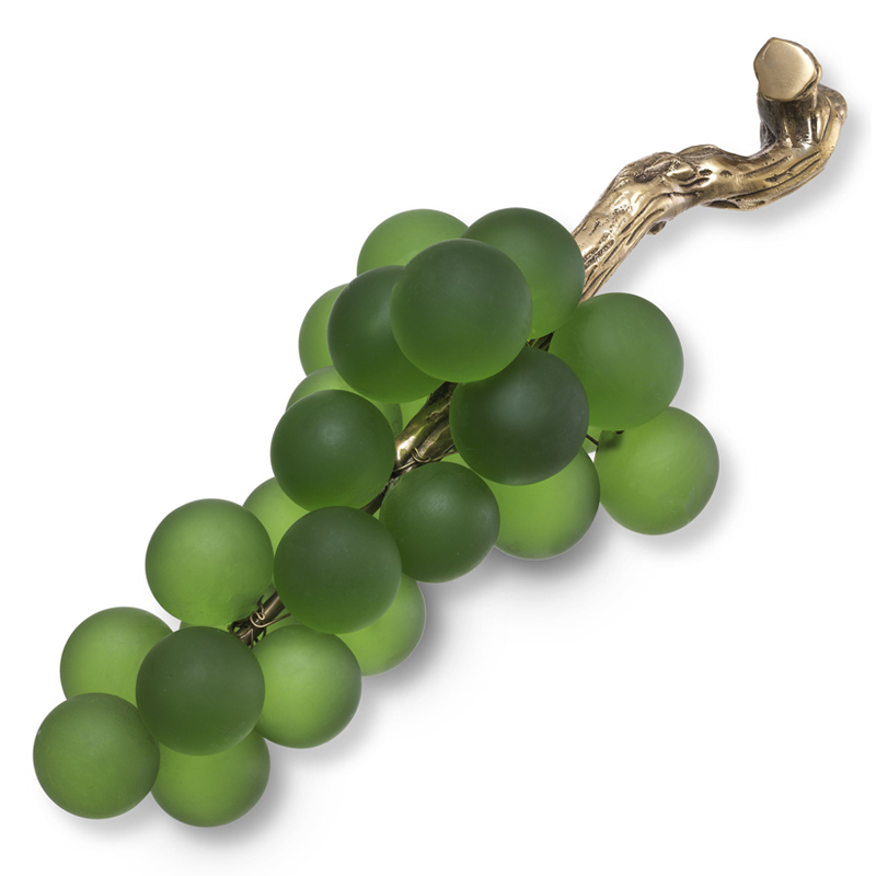 Аксессуар Eichholtz Object french grapes Green Зеленый Винтажная латунь Аксессуар Eichholtz Object french grapes Green Зеленый Винтажная латунь в Волгограде | Loft Concept