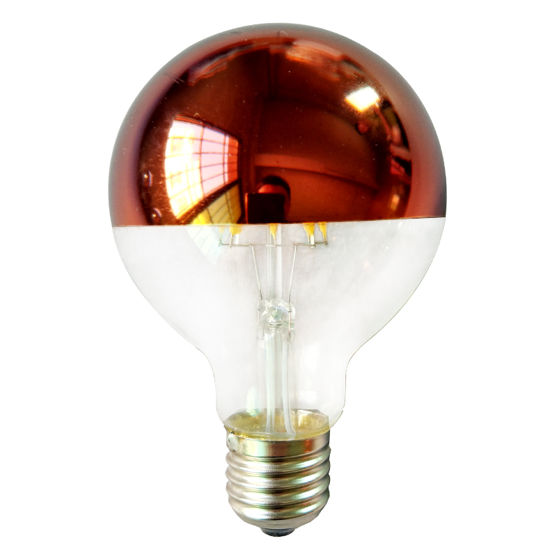 Лампочка LED E27 11W red mirror Прозрачный Красный Лампочка LED E27 11W red mirror Прозрачный Красный в Волгограде | Loft Concept