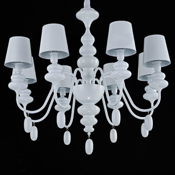 Люстра Masiero Eva Chandelier 8 Белый Люстра Masiero Eva Chandelier 8 Белый в Волгограде | Loft Concept