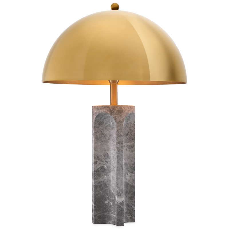 Настольная лампа Eichholtz Table Lamp Absolute Серый Латунь Античная полированная Настольная лампа Eichholtz Table Lamp Absolute Серый Латунь Античная полированная в Волгограде | Loft Concept