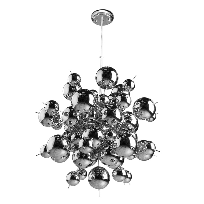 Люстра Bubbles of Mercury Chandelier Темный хром Люстра Bubbles of Mercury Chandelier Темный хром в Волгограде | Loft Concept