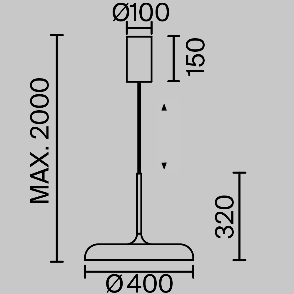 Подвесной светильник Gerhard 3000К 39Вт в Волгограде