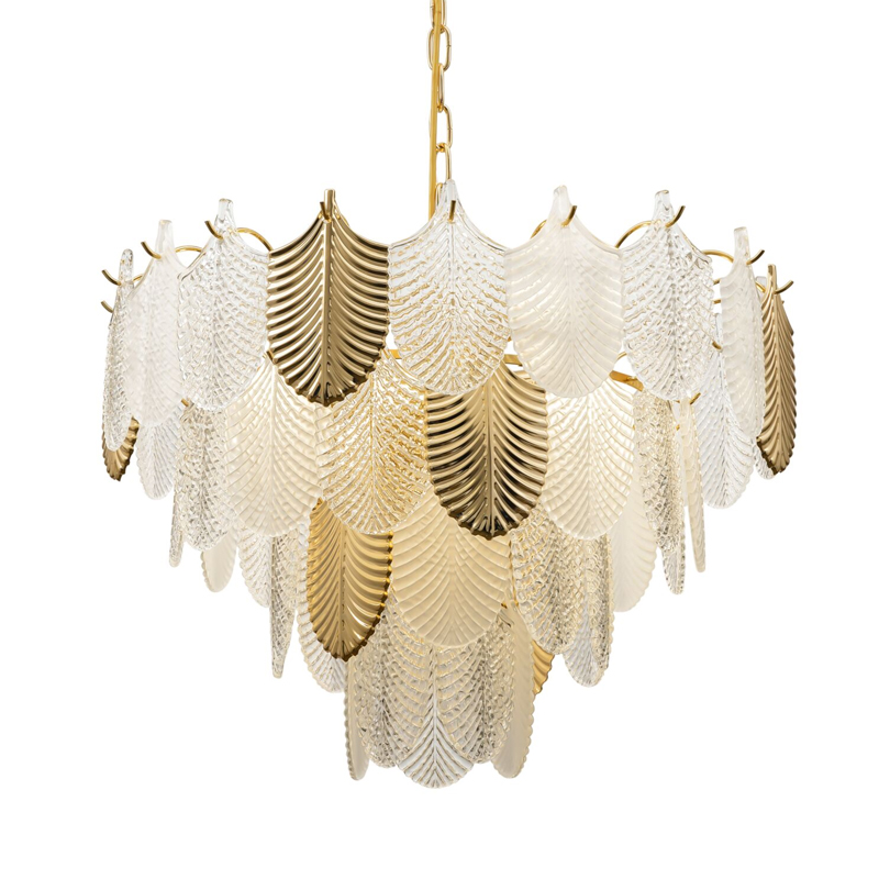 Люстра Feyar Gold Enlarged c Рельефным Стеклом Золотой Белый Люстра Feyar Gold Enlarged c Рельефным Стеклом Золотой Белый в Волгограде | Loft Concept