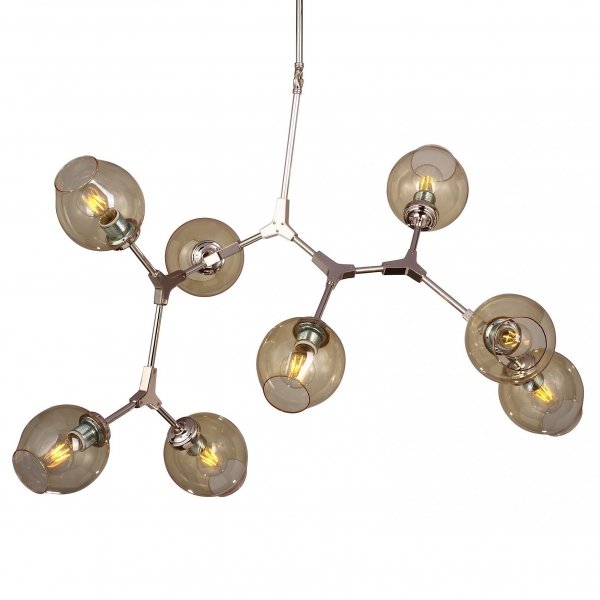 Люстра Branching Bubble Chandelier 8 Amber Янтарь (Amber) Люстра Branching Bubble Chandelier 8 Amber Янтарь (Amber) в Волгограде | Loft Concept
