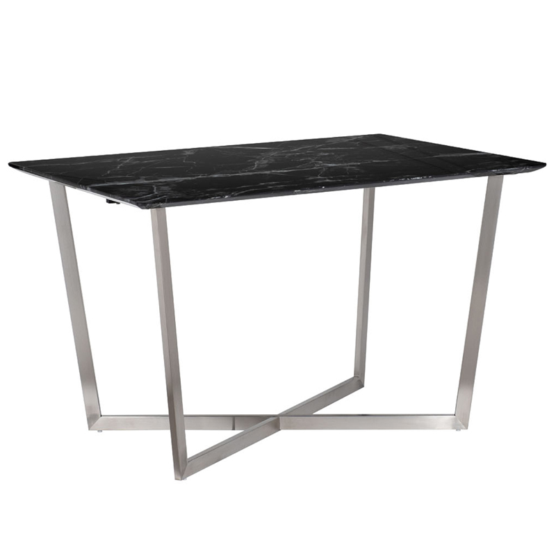 Обеденный стол Dining table Jacques black Черный Золотой Обеденный стол Dining table Jacques black Черный Золотой в Волгограде | Loft Concept