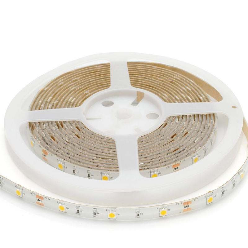 Комплект светодиодной ленты 7,2W/m 30LED/m 5050SMD 5M Белый в Волгограде | Loft Concept 