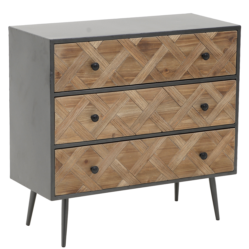 Комод Fidelia Chest of Drawers Древесина Черный Комод Fidelia Chest of Drawers Древесина Черный в Волгограде | Loft Concept