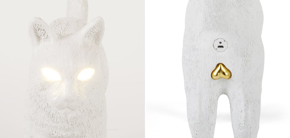 Лампа Seletti Jobby The Cat White Лампа Seletti Jobby The Cat White - Loft-Concept в Волгограде