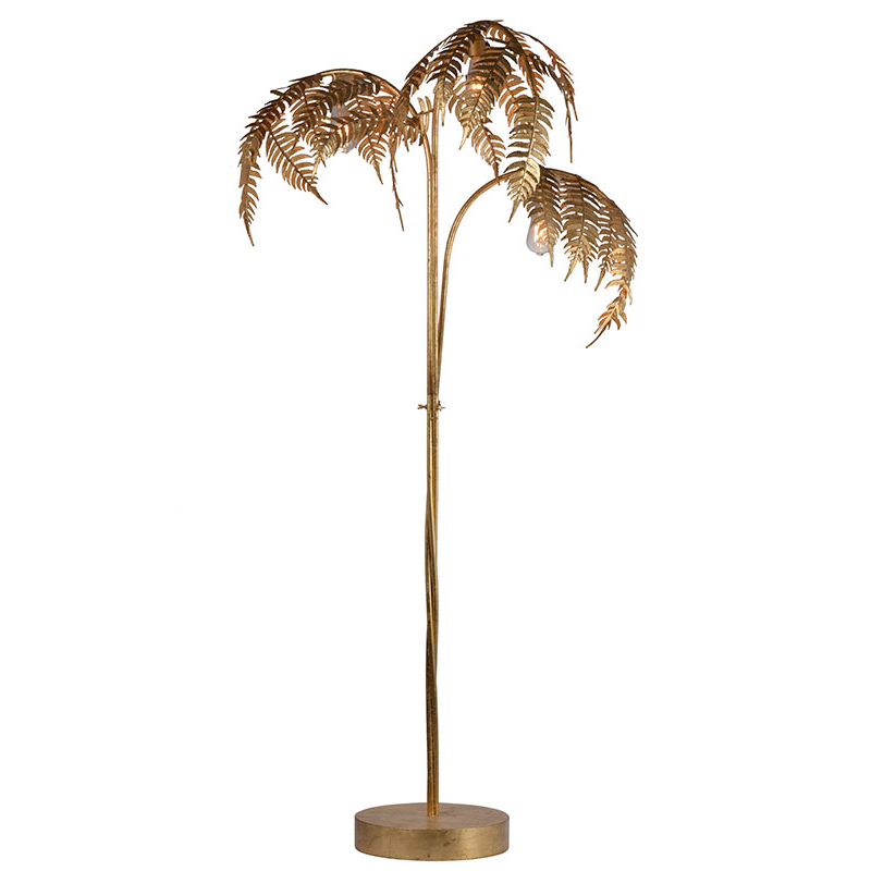 Торшер Thin Palm Floor Lamp Золотой Торшер Thin Palm Floor Lamp Золотой в Волгограде | Loft Concept