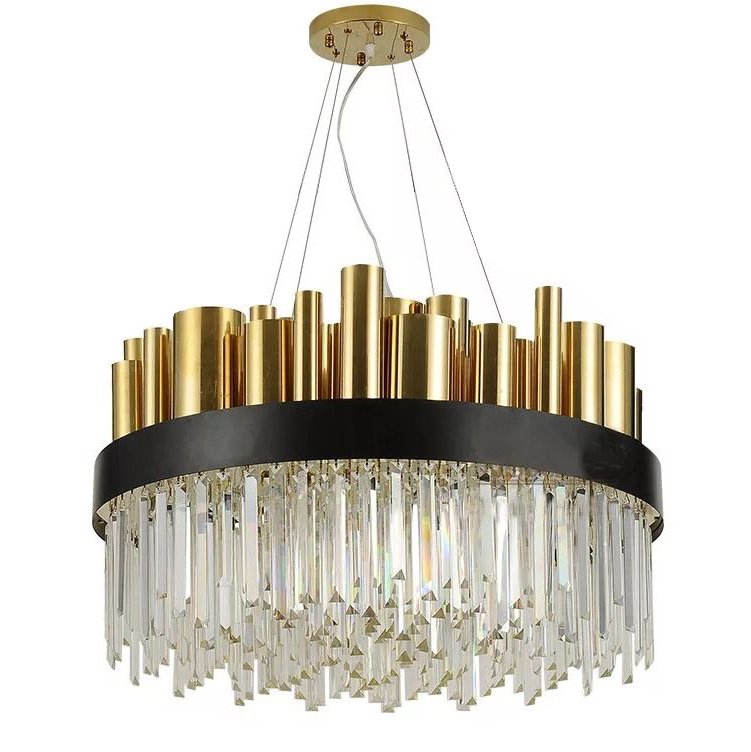 Люстра Luxurious Stainless Steel Nordic Chandelier Золотой Прозрачное Стекло Люстра Luxurious Stainless Steel Nordic Chandelier Золотой Прозрачное Стекло в Волгограде | Loft Concept