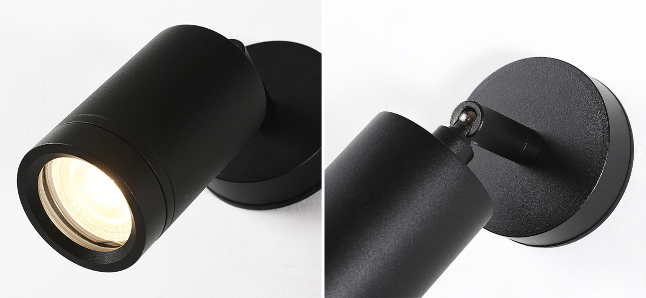 Уличное бра с поворотным спотом PLAIN LIGHT - фото