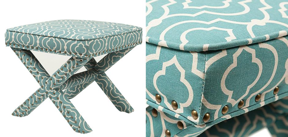 Пуф Turquoise Ornament Пуф Turquoise Ornament - Loft-Concept в Волгограде