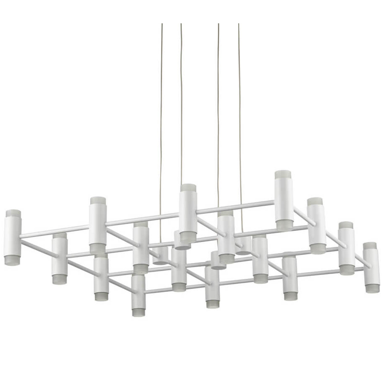 Люстра Rigor & Conciseness Lighting Round Plafond White Белый Люстра Rigor & Conciseness Lighting Round Plafond White Белый в Волгограде | Loft Concept