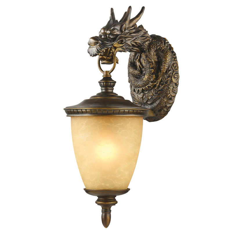 Уличный светильник Dragon Lantern Темная бронза Прозрачное Стекло Уличный светильник Dragon Lantern Темная бронза Прозрачное Стекло в Волгограде | Loft Concept